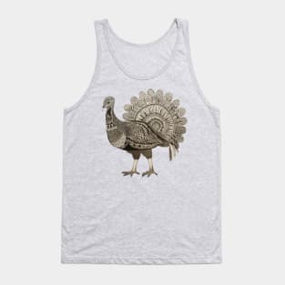 Block Art Turkey Tank Top